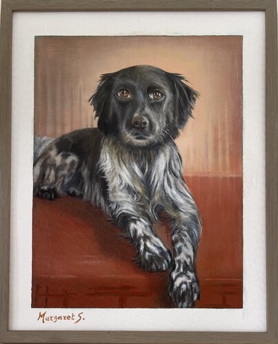 Zoé's Chako par Margarita Sprecher, Peinture en vente sur Singulart