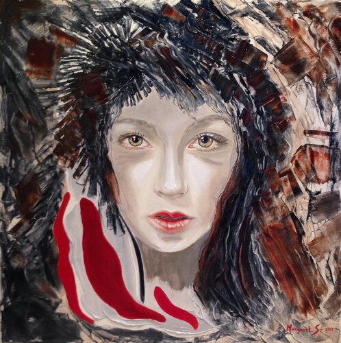 Cancer Survivor par Margarita Sprecher, Peinture en vente sur Singulart