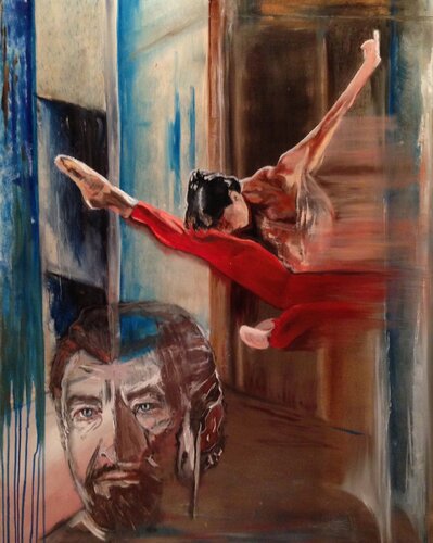 TRIBUTE TO MAURICE BÉJART von Margarita Sprecher, Malerei kaufen auf Singulart