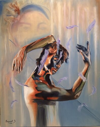 The Dancer and the Spectator von Margarita Sprecher, Malerei kaufen auf Singulart