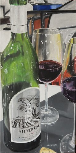 SO at the Cafe van Joe Bergeron, Schilderij te koop op Singulart