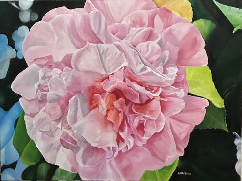 Pretty in Pink di Joe Bergeron, Pittura in vendita su Singulart