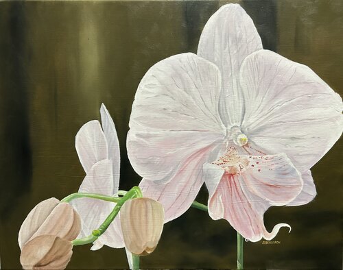Orchid van Joe Bergeron, Schilderij te koop op Singulart