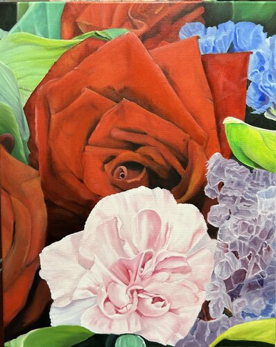 Bouquet von Joe Bergeron, Malerei kaufen auf Singulart