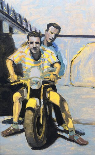 Tour 1 van Heike Müller, Schilderij te koop op Singulart