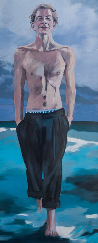 Beachboy 3 de Heike Müller, Pintura a la venta en Singulart