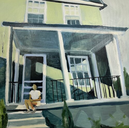 Porch, 1 van Heike Müller, Schilderij te koop op Singulart