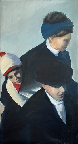 Hommage to H.Kuehn van Heike Müller, Schilderij te koop op Singulart