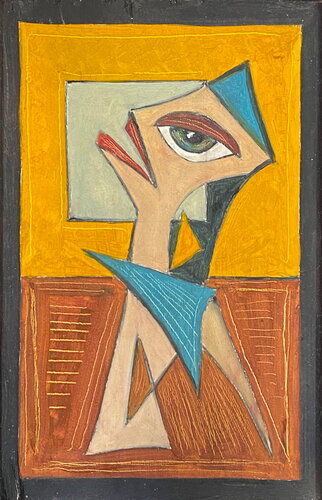 2024 017. PB.   Symphonie de jaune von Franck Beroard, Malerei kaufen auf Singulart