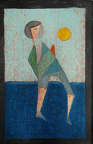 2024 013. PB    Ode au Soleil. di Franck Beroard, Pittura in vendita su Singulart