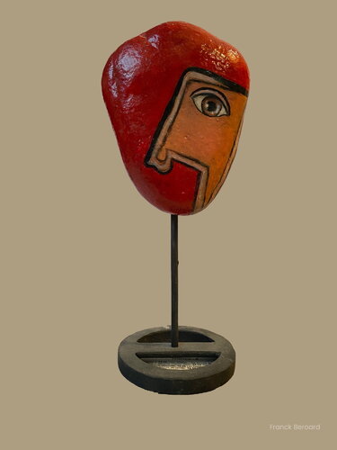 Gallet sur support métallique.            2012 008 GS VF di Franck Beroard, Altri media in vendita su Singulart