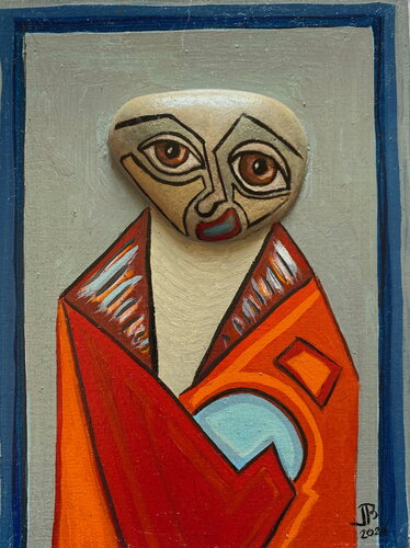 L'homme en harmonie avec le monde.     2020 088 GI di Franck Beroard, Altri media in vendita su Singulart