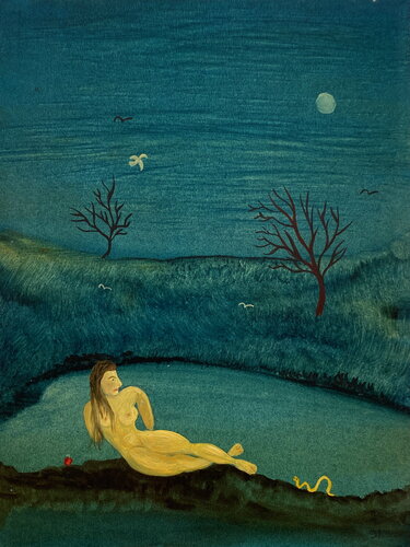 1991 010 HP.       Eve un rêve eveillé di Franck Beroard, Pittura in vendita su Singulart