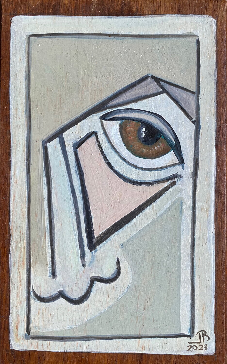 2024 027  PB.    Mon oeil Franck Beroard