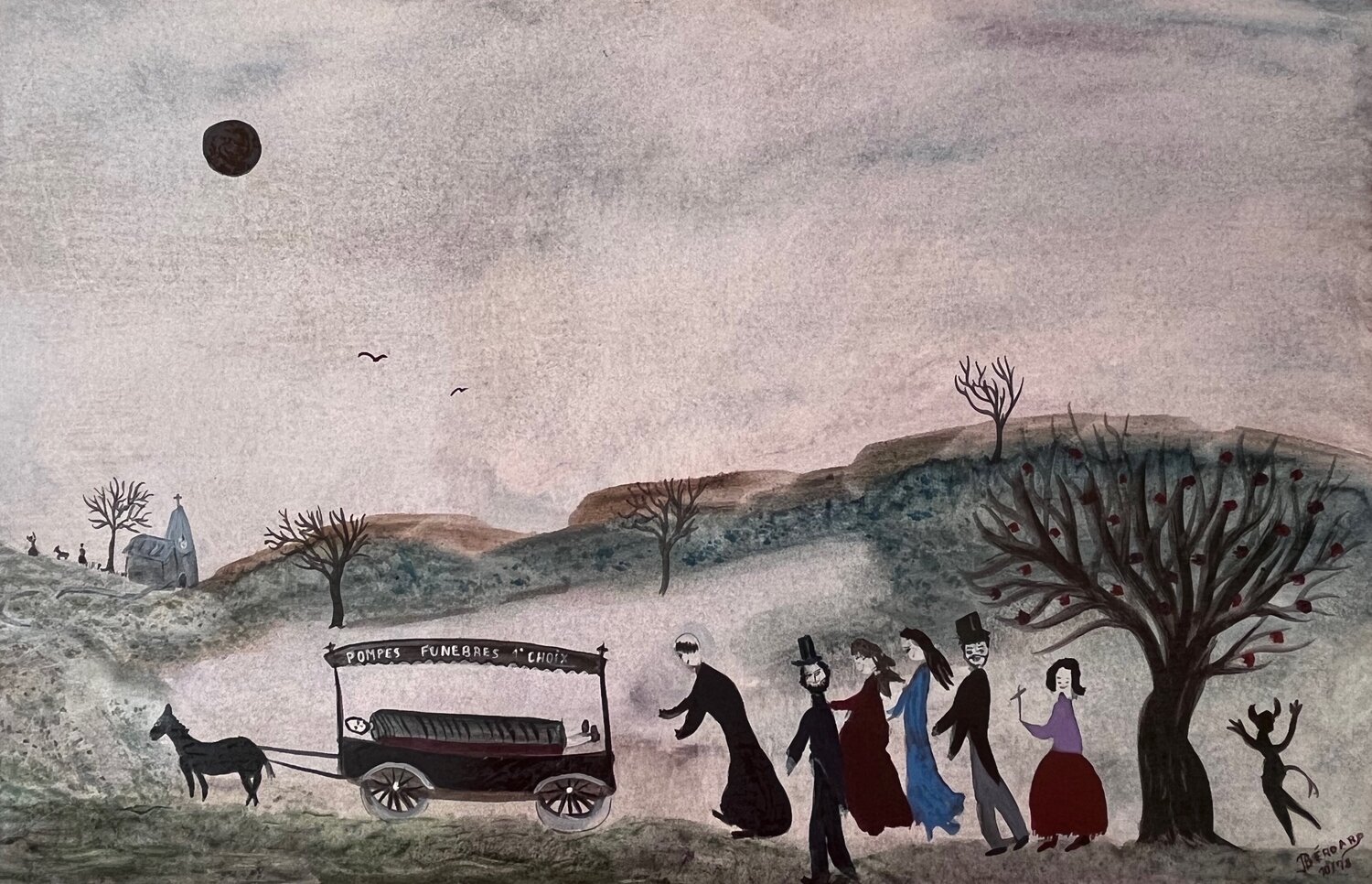 1978 004  HP.  Un joyeux enterrement Franck Beroard