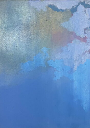 Himmelblau par Maria Koch, Peinture en vente sur Singulart