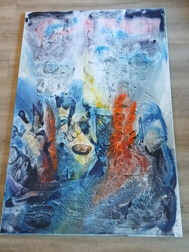 Monsun II di Henrik Strübli, Pittura in vendita su Singulart