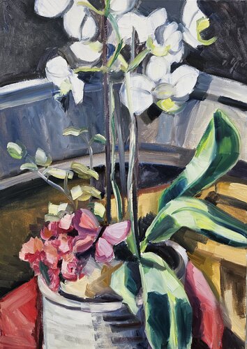 Orchid di @asaleanderz Leanderz, Pittura in vendita su Singulart
