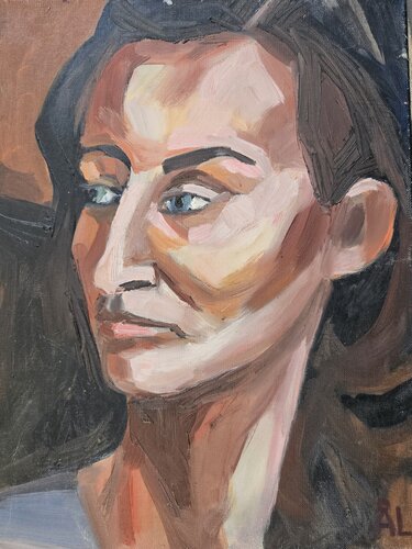 Portrait II by @asaleanderz Leanderz, Painting for Sale on Singulart