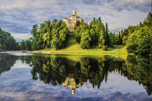 Trakošćan Castle, Croatia by Ievgen Karimov, 사진 for Sale on Singulart