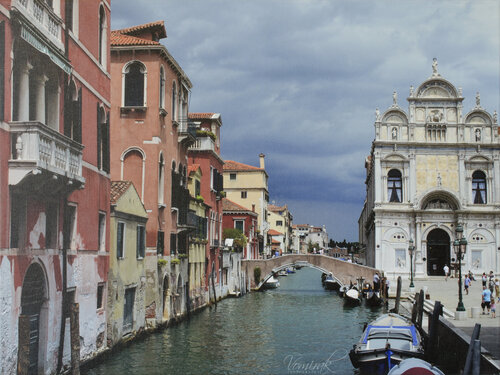Venice. View of the Scuola Grande di San Marco by Ievgen Karimov, 사진 for Sale on Singulart