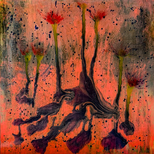 AMARYLLIS di claire lassonnery, Pittura in vendita su Singulart