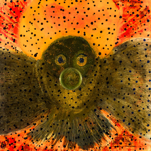 HIBOU van claire lassonnery, Schilderij te koop op Singulart