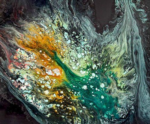 NIGHT von claire lassonnery, Malerei kaufen auf Singulart