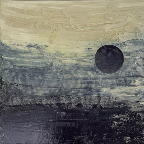 NOIR LUNAIRE by claire lassonnery, Painting for Sale on Singulart