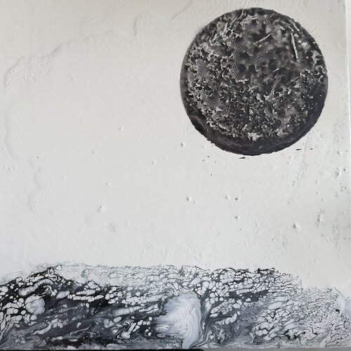 BLANC LUNAIRE von claire lassonnery, Malerei kaufen auf Singulart