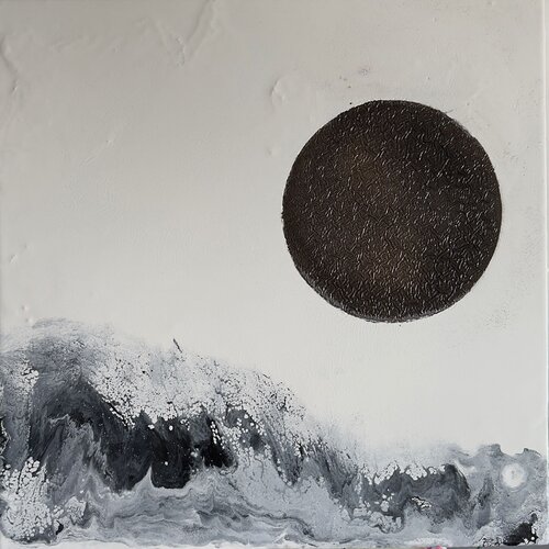 LUNE NOIRE von claire lassonnery, Malerei kaufen auf Singulart