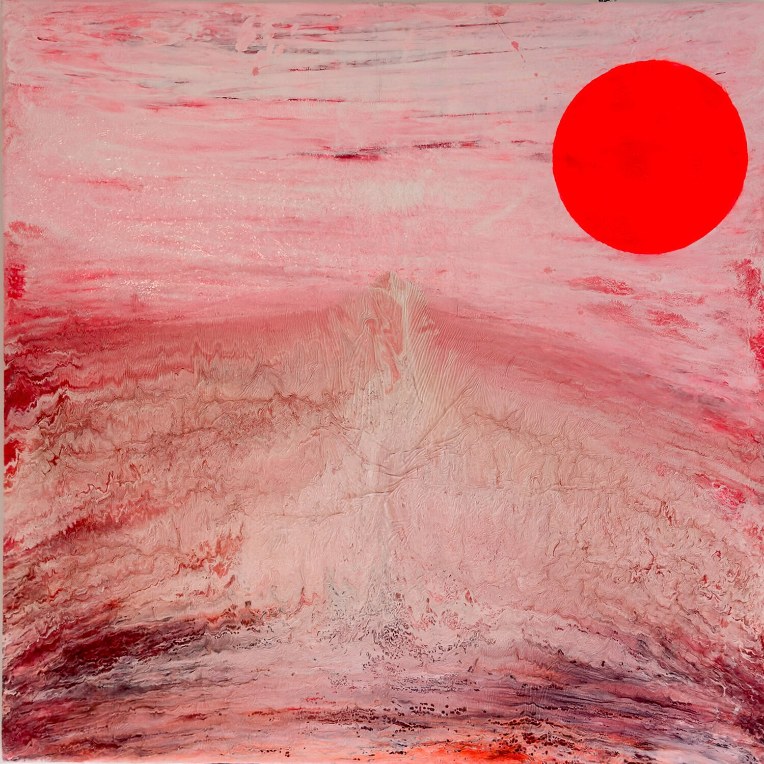 ROSE SOURD claire lassonnery Peinture originale à vendre