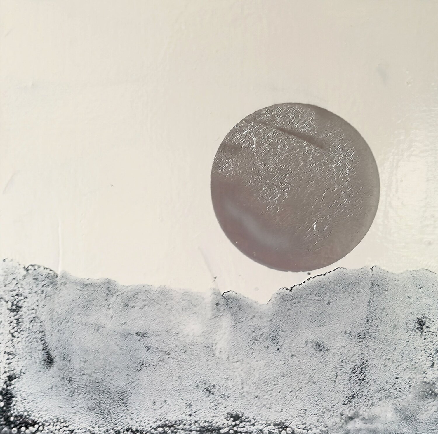 BLANC MINERAL 3 claire lassonnery Pintura original en venta