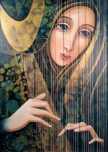 Le corde dell'anima von Daniela Prezioso Einwaller, Malerei kaufen auf Singulart