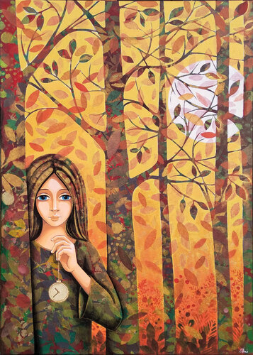 Attesa di Daniela Prezioso Einwaller, Pittura in vendita su Singulart