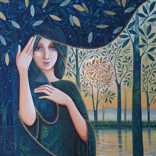 Rivelazione dell'alba by Daniela Prezioso Einwaller, 油畫 for Sale on Singulart