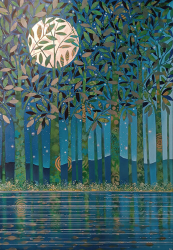 Notte by Daniela Prezioso Einwaller, 油畫 for Sale on Singulart