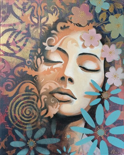 Silenzio interiore de Daniela Prezioso Einwaller, Pintura a la venta en Singulart