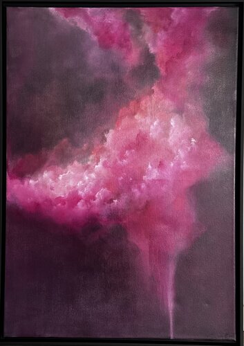 Studium w rodolicie 05 |  Study in Rhodolite 05 par Eva Kontowicz, Peinture en vente sur Singulart