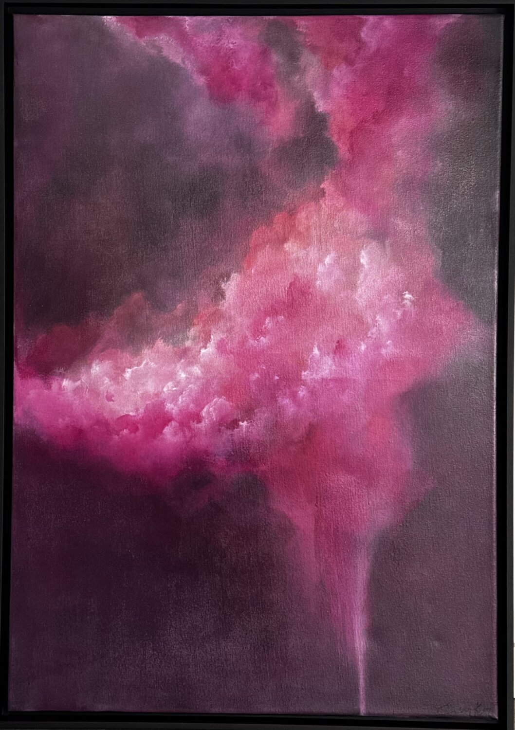 Studium w rodolicie 05 |  Study in Rhodolite 05 Eva Kontowicz