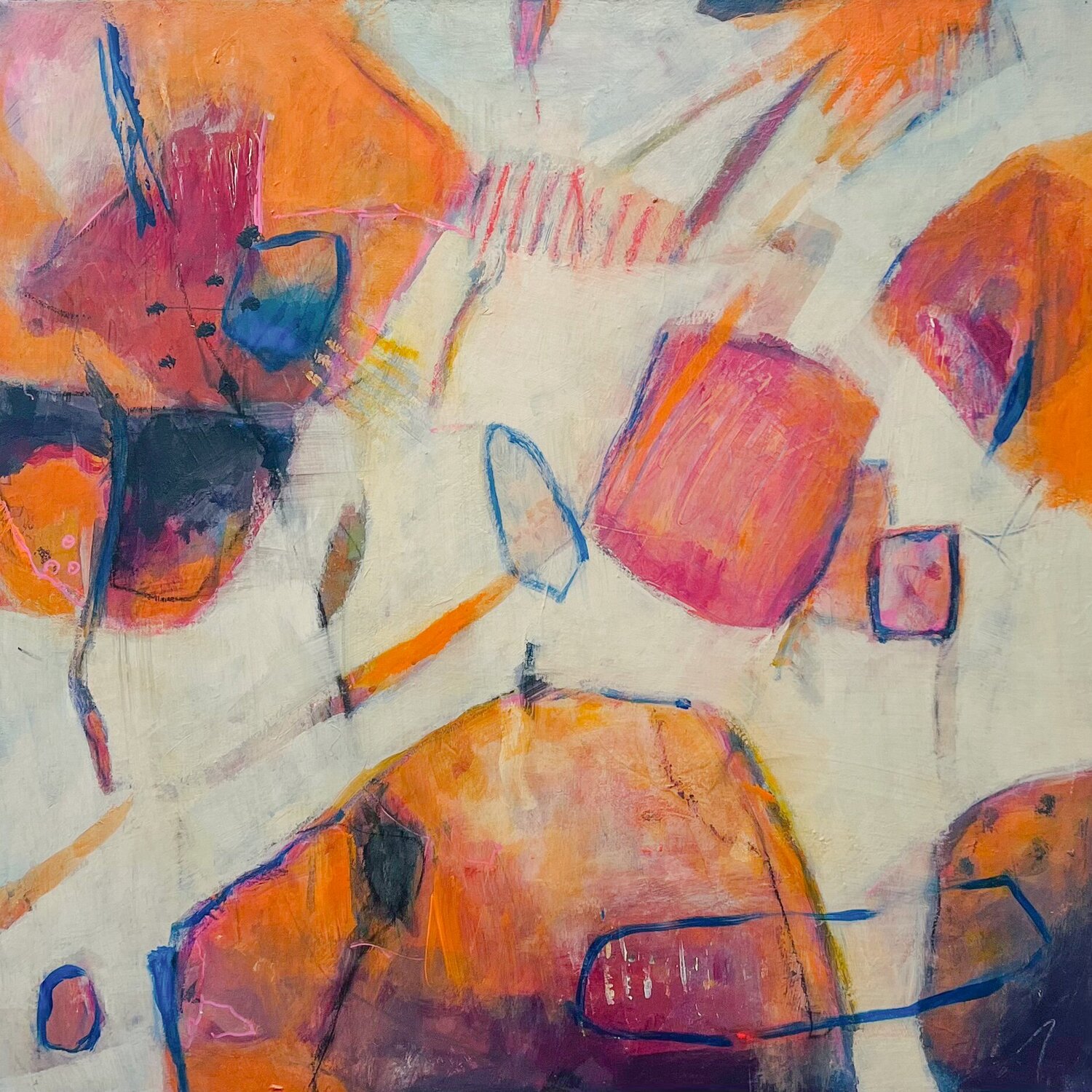 Fragments in orange Gwen Bienia