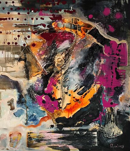 Through the Unknown par Oleksandr Perminov, Peinture en vente sur Singulart