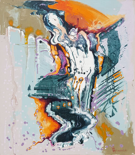 The Scream par Oleksandr Perminov, Peinture en vente sur Singulart