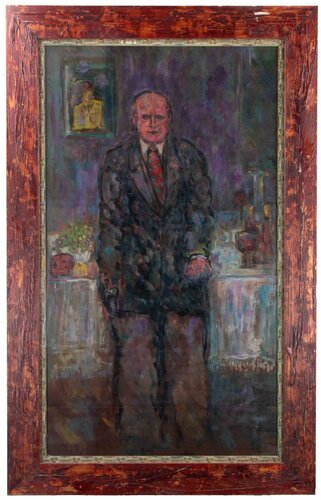 The Professor di Sirio Pellegrini, Pittura in vendita su Singulart