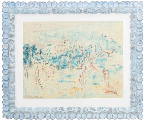 Landscape by Sirio Pellegrini, Work on Paper for Sale on Singulart
