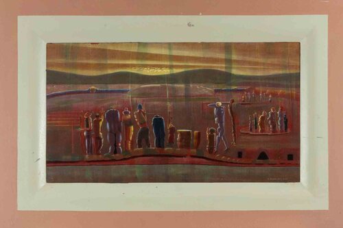 Fantastic Landscape van Franz Bayer, Schilderij te koop op Singulart