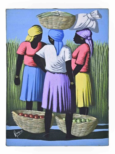 Haitian Girls von Romane Jereme, Malerei kaufen auf Singulart