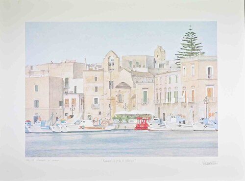 When the Port is Silent by Rosanna Cattaneo, Print for Sale on Singulart
