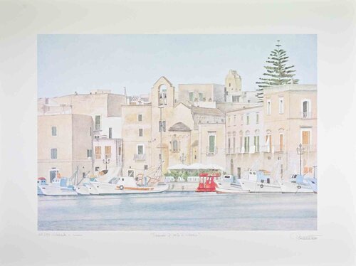 When the Port is Silent par Rosanna Cattaneo, Édition en vente sur Singulart