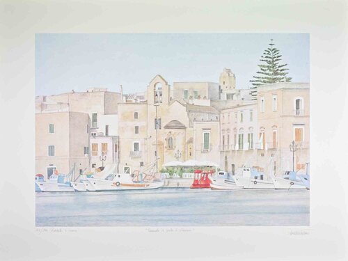 When the Port is Silent de Rosanna Cattaneo, Impresión a la venta en Singulart
